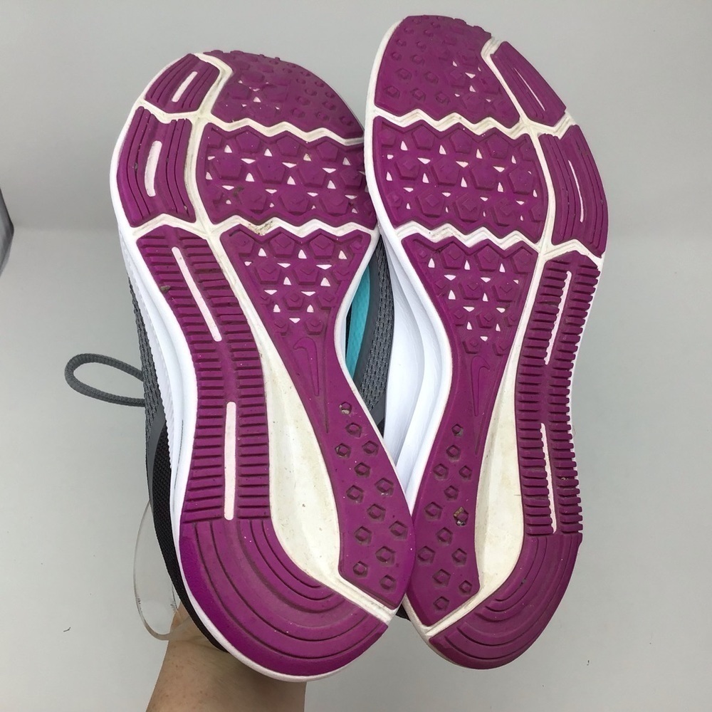 Nike Downshifter 9 Gray Running Sneaker - Picture 9 of 11